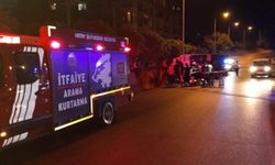 Belen’de devrilen kamyonun sürücüsü yaralandı
