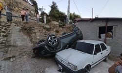 3 ayda 2 araç evin bahçesine uçtu