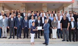 Metin Taşçı Mazbatasını Aldı
