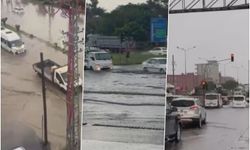 Hatay'da sağanak yağış etkili oldu