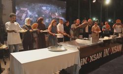 Gastronomi festivalinde künefe şovu