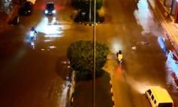İskenderun'da yağış sonrası oluşan su birikintileri giderildi