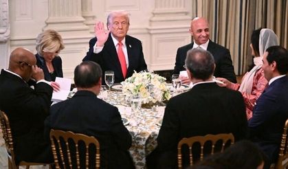 İkiyüzlülük denilen şey bu olsa gerek! ABD Başkanı Trump, Beyaz Saray'da iftar verdi!