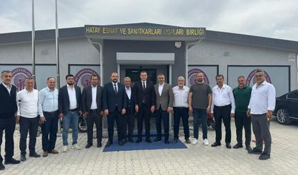 MHP heyetinden Aziz Yılmaz’a ziyaret