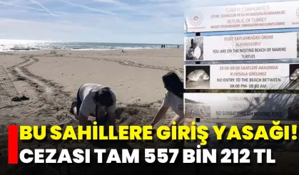 21 sahile giriş yasağı başladı, giriş yapanlara 557 bin lira ceza!