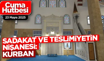 Diyanet'ten "Sadakat ve Teslimiyetin Nişanesi: Kurban" hutbesi!