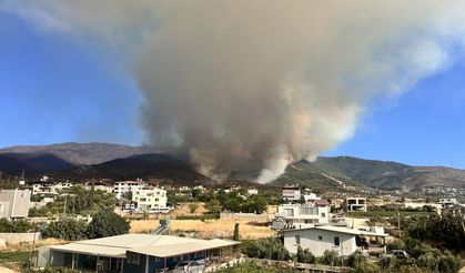 Orman yangınına müdahale 22. saatte devam ediyor