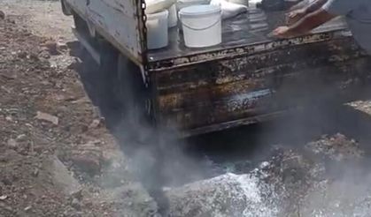 Mide bulandıran şartlarda üretilen yarım ton süt ve süt ürünü imha edildi