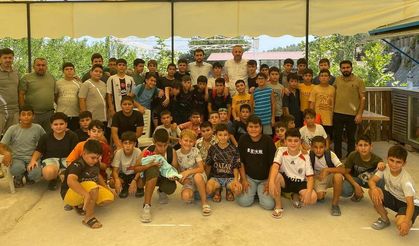 Yatılı Yaz Kur’an Kursu Öğrencilerine Havuz Etkinliği