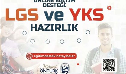 Ücretsiz online LGS ve YKS eğitim desteği