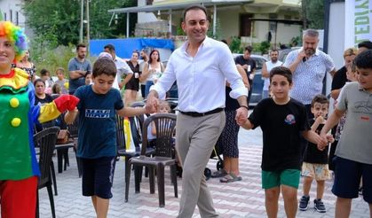 Çocuklar doyasıya eğlendi