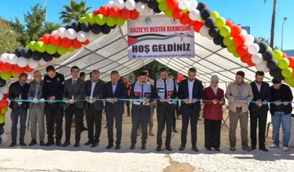 Yayladağı'ndan Gazze'ye anlamlı destek