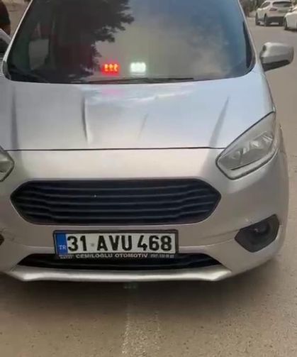 Aracına çakar takan sürücüye 280 bin TL ceza