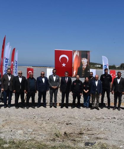 Arsuz’da yıkılan ahırların temeli atıldı