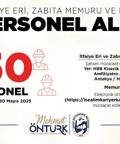 Büyükşehir 150 memur alımı yapacak