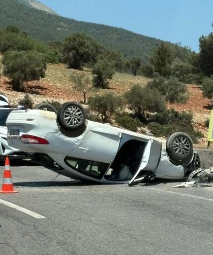 Belen'de trafik kazası: 1 kişi hafif yaralandı🚓
