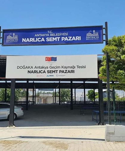 Narlıca Semt Pazarı Açılış İçin Gün Sayıyor