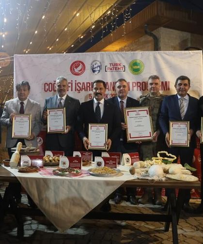 Gastronomi şehrinde 7 ürün tescillendi