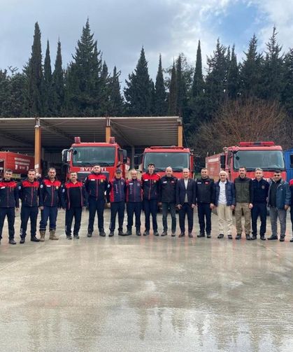 Başkan Gül’den ateş savaşçılarına ziyaret