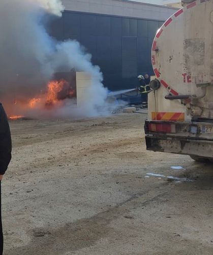 Jeneratör alevlere teslim oldu