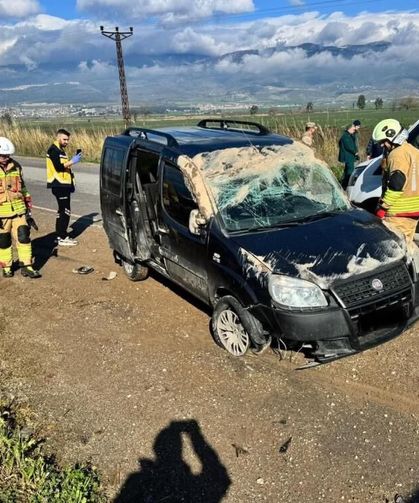 Kırıkhan’da trafik kazası: 1 yaralı