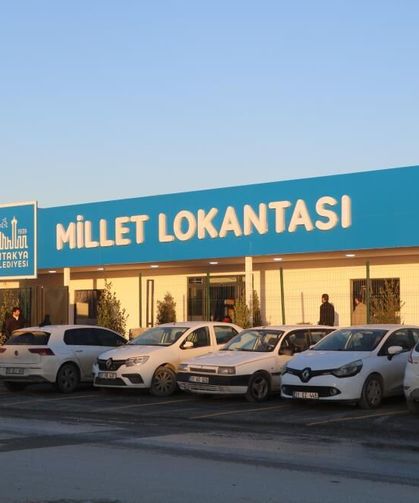 Antakya Belediyesi Millet Lokantası sanayi şubesi hizmete açıldı