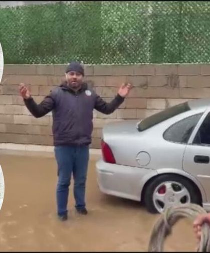 Dolu ve sağanak yağış sonrası sel meydana geldi