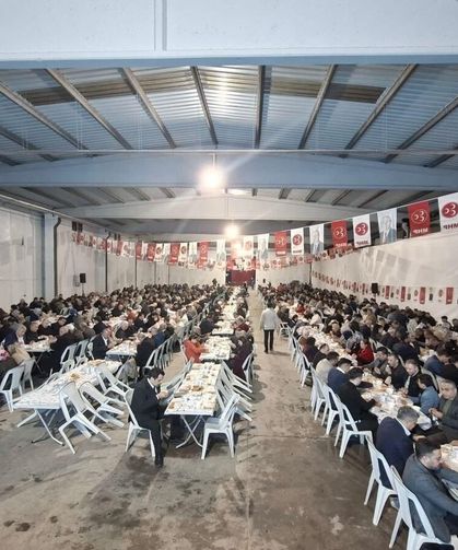 MHP Hatay Teşkilatından Yoğun Katılımlı İftar Programı