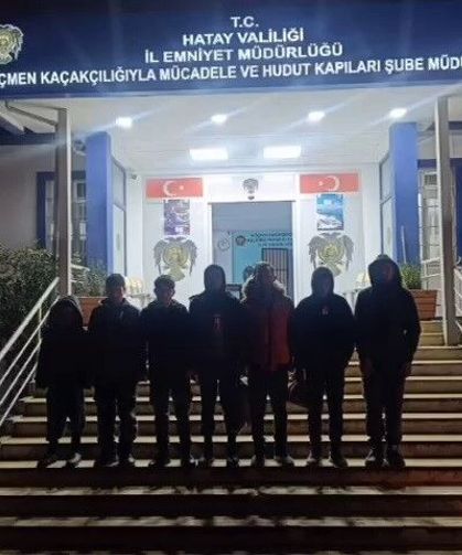 6 yabancı uyruklu göçmen yakalandı, 2 organizatör tutuklandı
