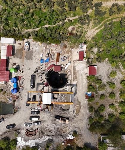 Başkan Öntürk, Türkiye'nin en büyük atık su tüneli projesini inceledi