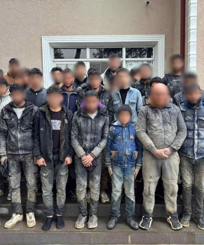 37 kaçak göçmen yakalandı