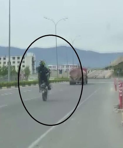 8 saniyelik akrobatik şov 69 bin TL'ye patladı