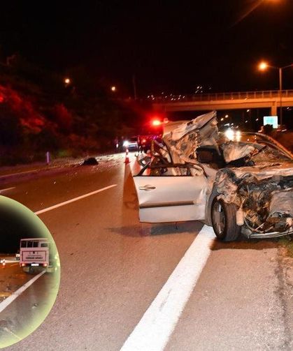 Tırla çarpışan otomobil hurdaya döndü: 18 yaşındaki genç kız hayatını kaybetti