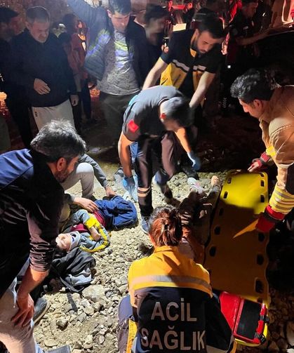 Samandağ'da trafik kazası : 6 yaralı