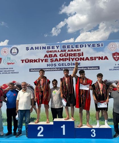 Hatay İmam Hatip Spor Lisesi Güreşte Türkiye Zirvesine Çıktı