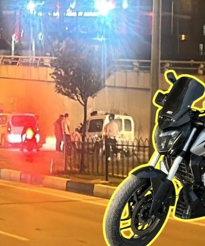 Otomobille çarpışan motosikletin 18 yaşındaki sürücüsü hayatını kaybetti