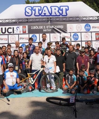 Hatay 2. etap bölgesel dağ🚴bisikleti yarışması coşkuyla yapıldı