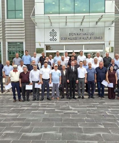 Kaymakam Özaydın, Erzin’e veda etti