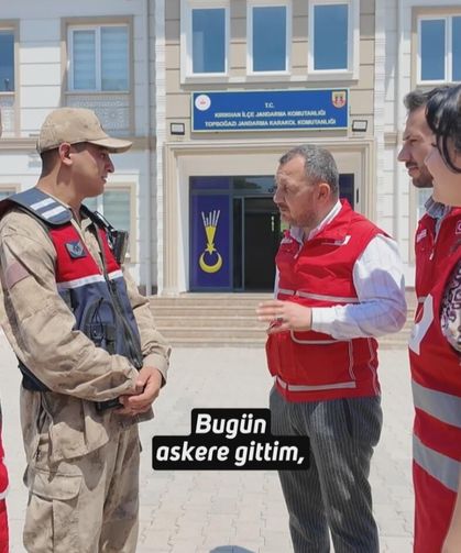 Fiziksel engelli Bestami'nin asker olma hayali gerçek oldu