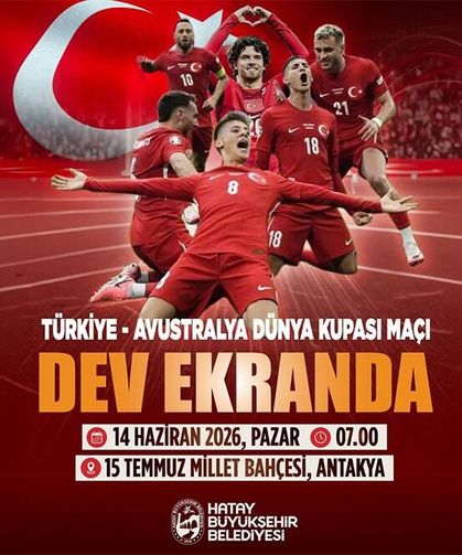 Ay Yıldızlılar Dünya Kupasında, Hatay Tek Yürek Ekran Başında