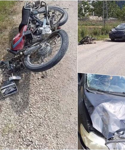 Yayladağı’nda trafik kazası: 2 yaralı