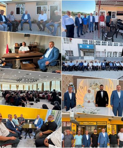 Milletvekili Çalışkan Altınözü'nde Esnafı, Muhtarları ve Vatandaşları Ziyaret Etti