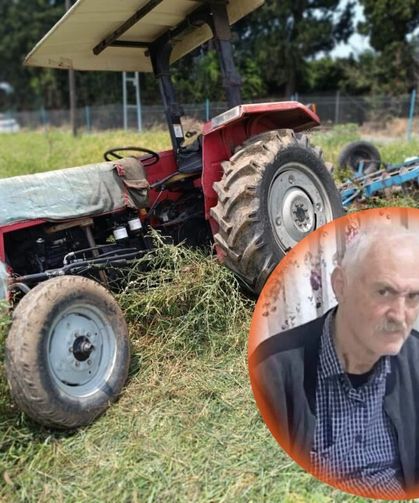 Traktörden düşen yaşlı adam hayatını kaybetti