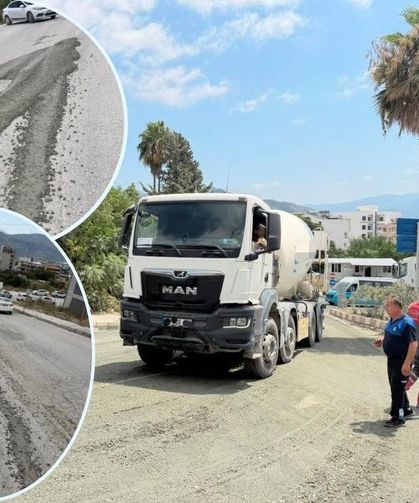 Yola beton döken mikser sürücüsüne 191 bin TL ceza