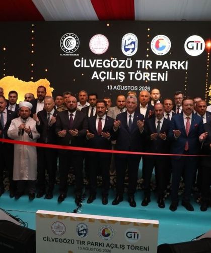 Cilvegözü’nde bin 200 tır kapasiteli tır parkının açılışı gerçekleştirildi