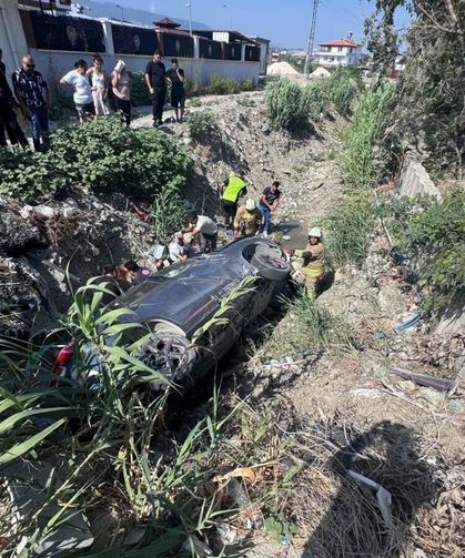 Samandağ’da trafik kazası: 2 yaralı