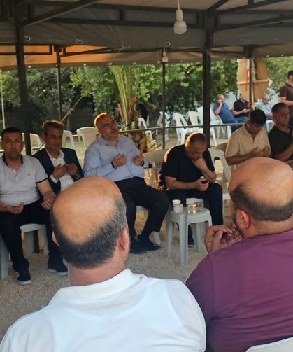 Çalışkan’dan Altınözü Belediye Başkanı Rıfat Sarı’ya Taziye Ziyareti