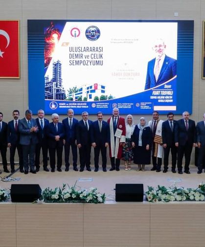 İSTE’den Fuat Tosyalı’ya Ekonomi Alanında Fahri Doktora