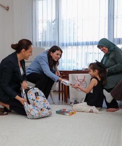 Esra Masatlı, Yüreğimizdeki Işık Projesi kapsamında ailelerle bir araya geldi
