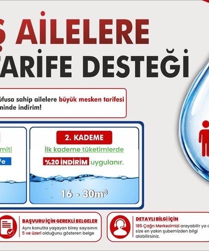 HATSU’dan 5 ve üzeri nüfusa sahip ailelere indirimli tarife